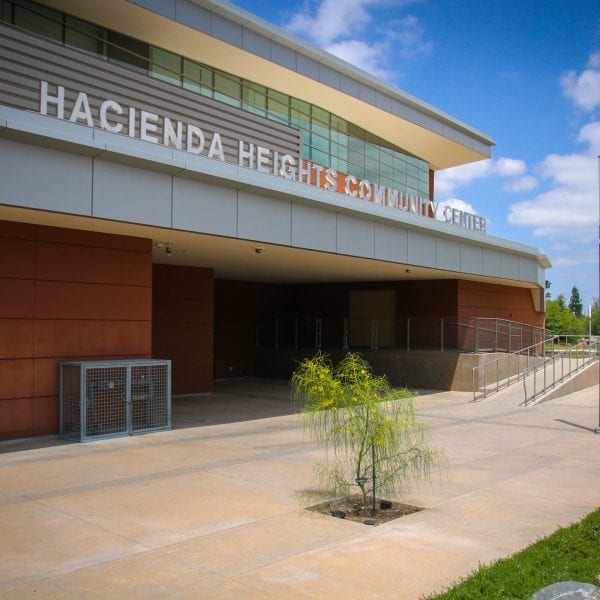 Hacienda Heights Community Center view from outside