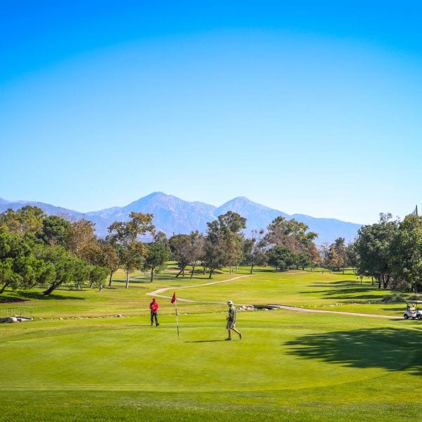 Panorama Shot of Mountain Meadows Golf Course