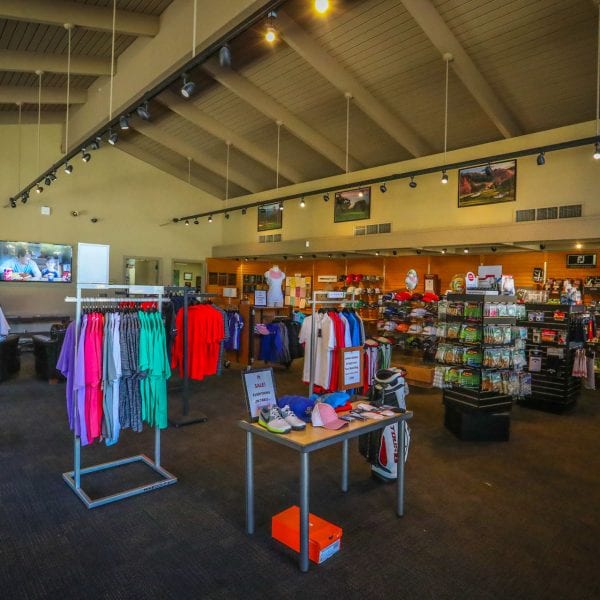 A picture of the pro shop at Mountain Meadows Golf Course