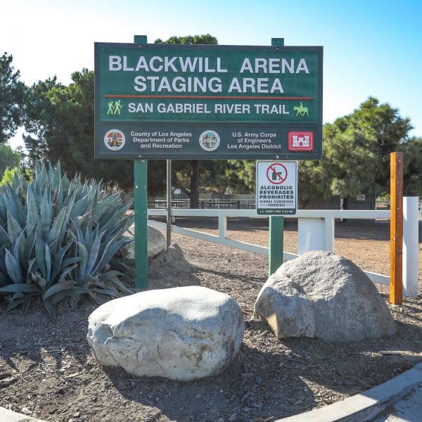 Blackwill Equestrian Staging Area sign
