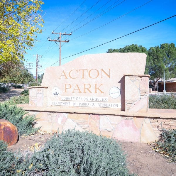 Acton Park sign