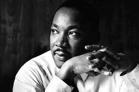 A picture of Martin Luther King Junior.