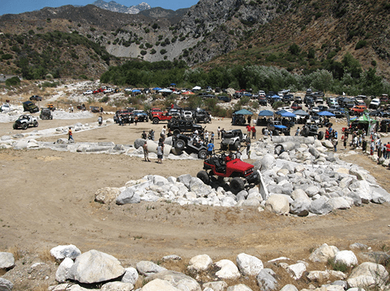 A picture of OHV after they cut the ribbon for the grand opening.