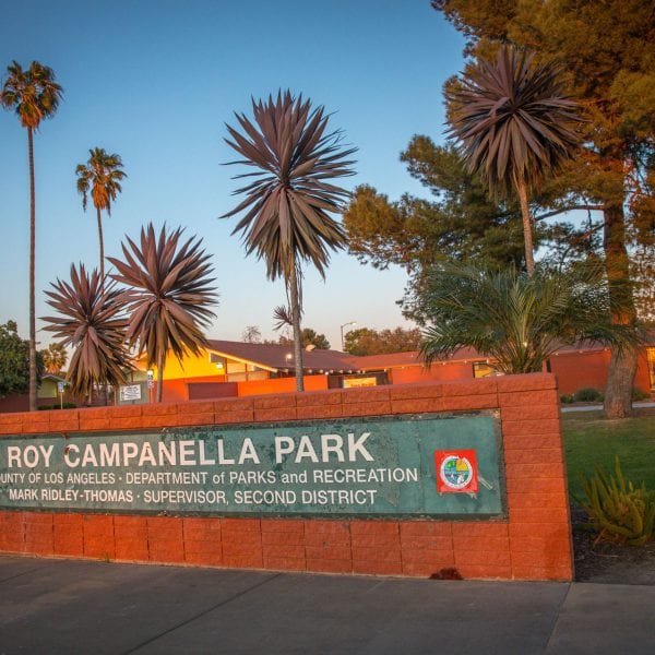 Roy Campanella Park sign