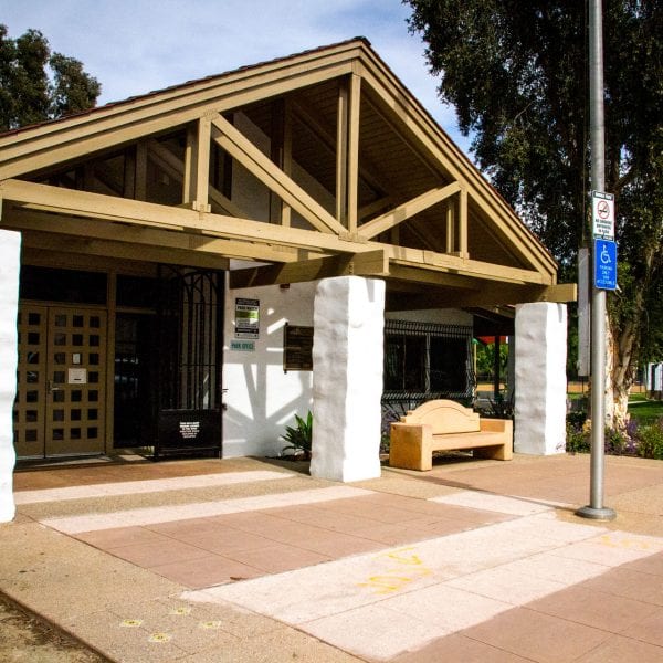 Entrance way to park office