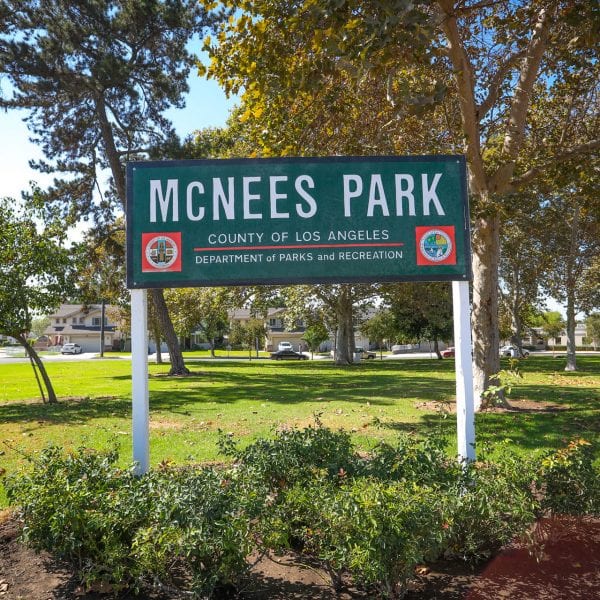 McNees Park sign